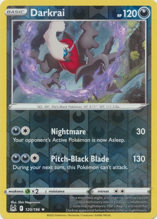 Darkrai - 120/196 - Holo Rare Reverse Holo