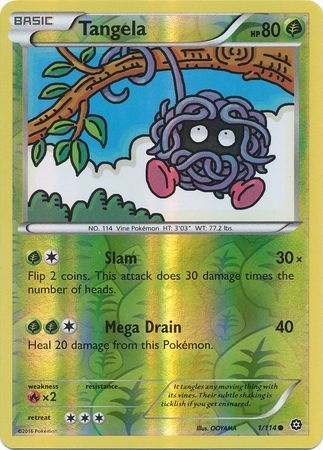 Tangela - 1/114 - Common Reverse Holo