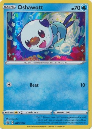 Oshawott - SWSH222 - Holo Promo