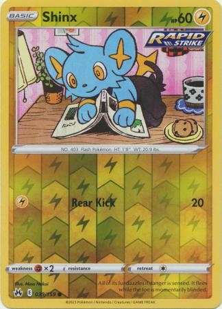 Shinx - 039/159 - Common Reverse Holo