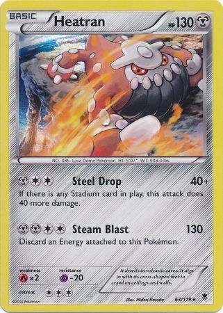 Heatran - 63/119 - Holo Rare