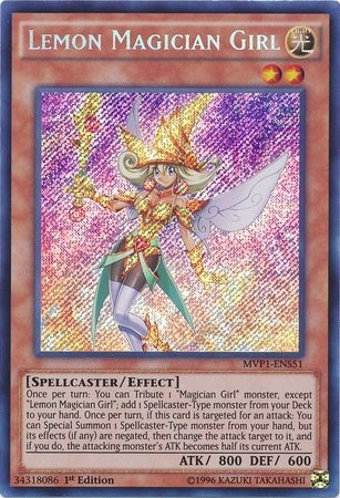 Lemon Magician Girl - MVP1-ENS51 - Secret Rare 1st Edition