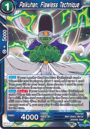 Paikuhan, Flawless Technique - BT12-043 - Common