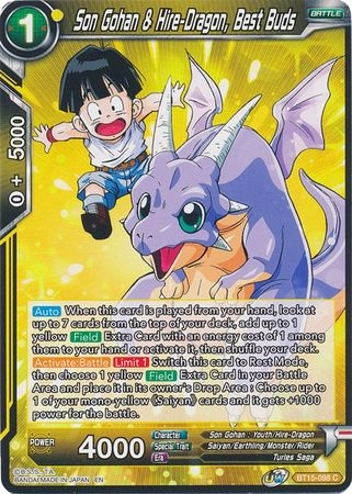 Son Gohan & Hire-Dragon, Best Buds - BT15-098 - Common