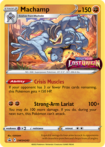 Machamp - SWSH243 - Prerelease Promo