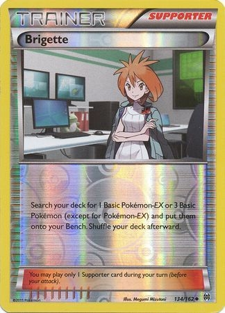 Brigette - 134/162 - Uncommon Reverse Holo