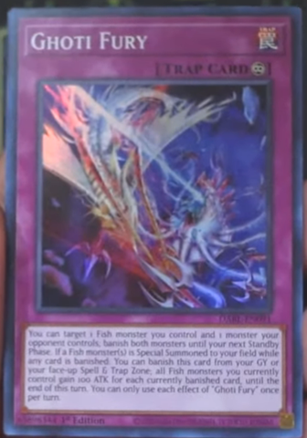 Ghoti Fury - DABL-EN091 - Super Rare 1st Edition