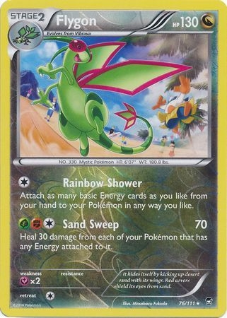 Flygon - 76/111 - Rare Reverse Holo