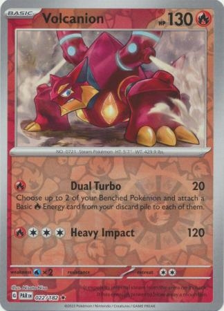 Volcanion - 022/182 - Holo Rare Reverse Holo