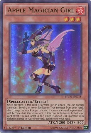 Apple Magician Girl - MVP1-EN015 - Ultra Rare 1st Edition