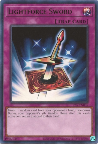 Lightforce Sword - PSV-EN005 - Rare Unlimited (25th Reprint)