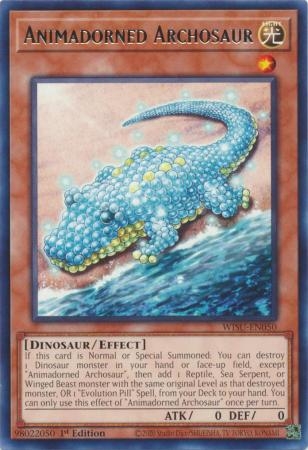 Animadorned Archosaur - WISU-EN050 - Rare 1st Edition