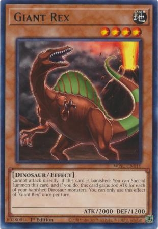 Giant Rex - WISU-EN010 - Rare 1st Edition