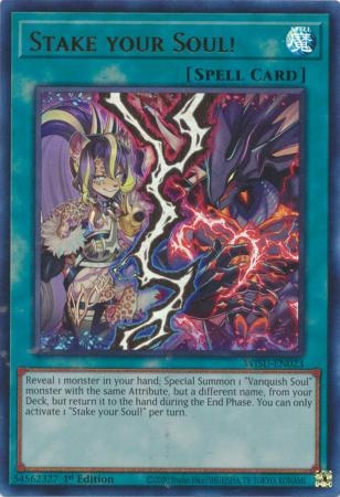 Stake Your Soul! - WISU-EN023 - Ultra Rare 1st Edition