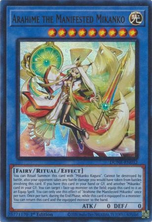 Arahime the Manifested Mikanko - DUNE-EN032 - Ultra Rare 1st Edition