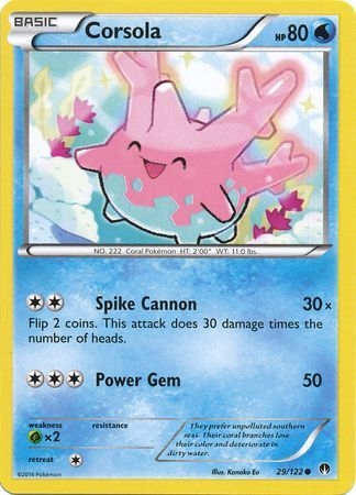 Corsola - 29/122 - Common