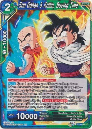 Son Gohan & Krillin, Buying Time - BT14-148 - Uncommon