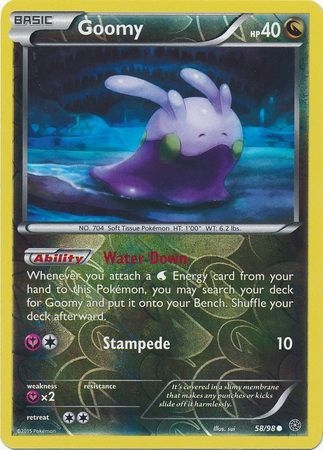 Goomy - 58/98 - Common Reverse Holo