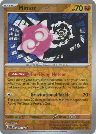 Minior - 099/182 - Uncommon Reverse Holo