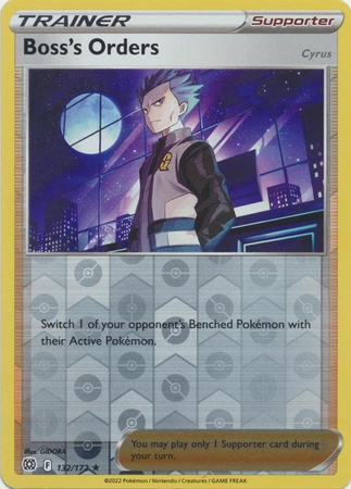 Boss's Orders - 132/172 - Holo Rare Reverse Holo