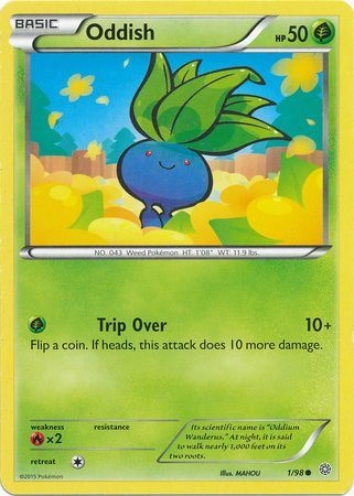 Oddish - 1/98 - Common