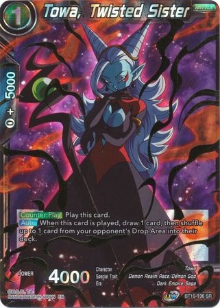 Towa, Twisted Sister - BT10-136 - Super Rare