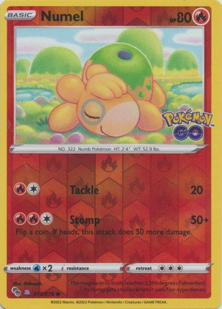 Ditto (Numel) - 013/078 - Common Reverse Holo Unpeeled