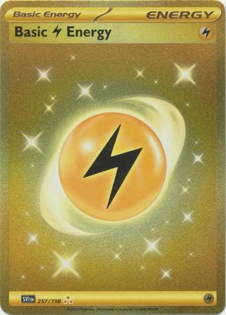 Lightning Energy - 257/198 - Gold Secret Rare