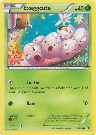 Exeggcute - 1/108 - Common