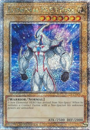 Elemental HERO Neos - TN23-EN006 - Quarter Century Rare 1st Edition