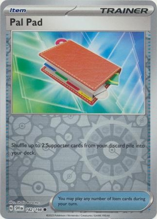 Pal Pad - 182/198 - Common Reverse Holo
