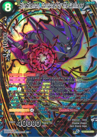 Syn Shenron, Corrupted by the Darkness - BT13-152 - Secret Rare