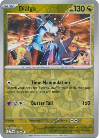 Dialga - 135/191 - Reverse Holo Rare