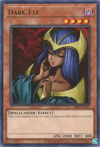 Dark Elf - MRD-EN113 - Rare Unlimited (25th Reprint)