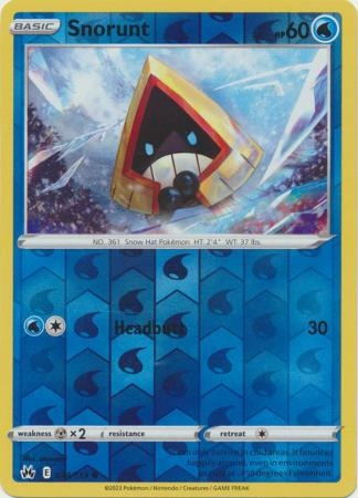 Snorunt - 034/159 - Common Reverse Holo