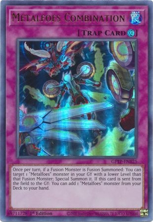 Metalfoes Combination - GFTP-EN125 - Ultra Rare 1st Edition