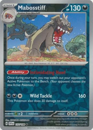 Mabosstiff - 137/198 - Uncommon Reverse Holo