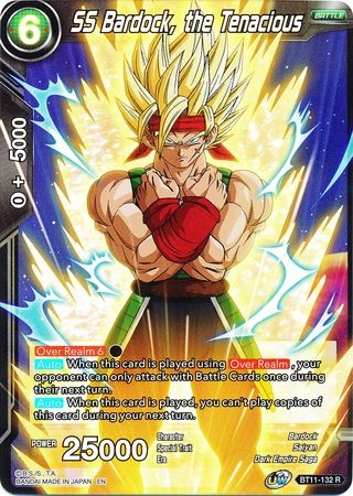 SS Bardock, the Tenacious - BT11-132 - Foil Rare