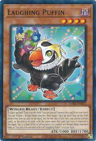 Laughing Puffin - DABL-EN033 - Common 1st Edition