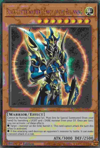 Black Luster Soldier - Envoy of the Beginning - MAMA-EN047 - Ultra Rare 1st Edition