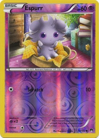 Espurr - 58/122 - Common Reverse Holo