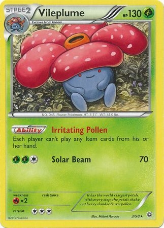 Vileplume - 3/98 - Rare