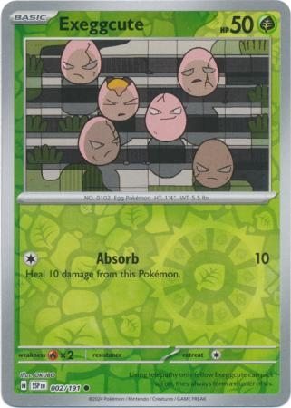 Exeggcute - 002/191 - Common Reverse Holo