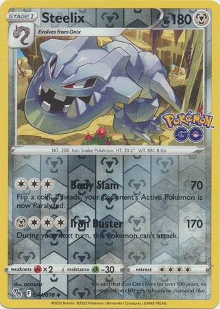 Steelix - 044/078 - Uncommon Reverse Holo