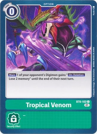 Tropical Venom - BT6-102 - Common