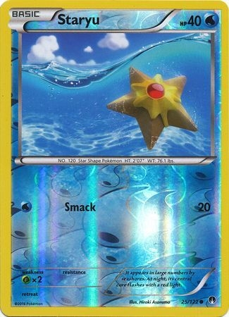 Staryu - 25/122 - Common Reverse Holo