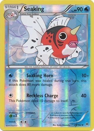 Seaking - 28/162 - Uncommon Reverse Holo