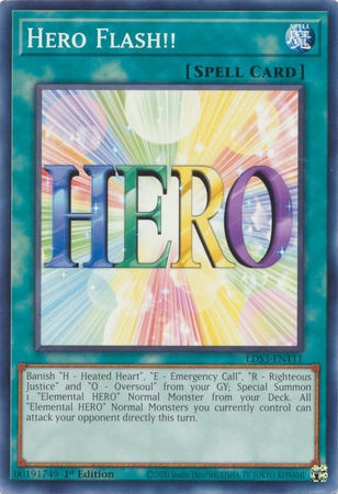 HERO Flash!! - LDS3-EN111 - Common 1st Edition