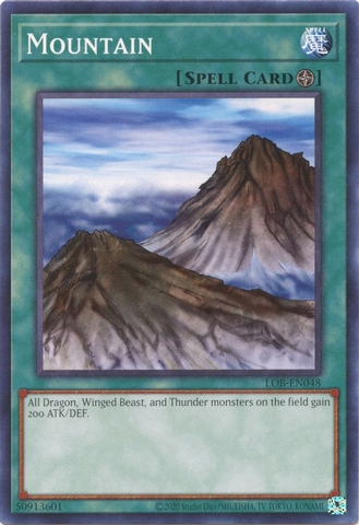 Mountain - LOB-EN048 - Common Unlimited (25th Reprint)