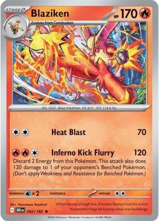 Blaziken - 042/182 - Holo Rare
